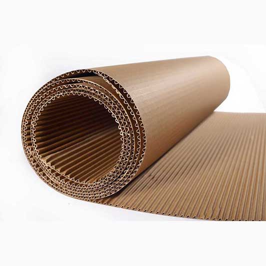 Kraft Paper Corrugated 2 Ply Packaging Liners